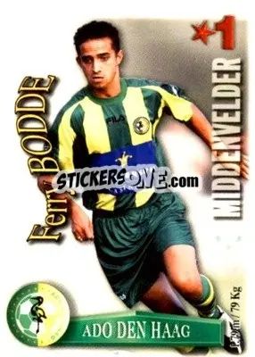 Sticker Ferry Bodde - All Stars Eredivisie 2003-2004 - Magicboxint