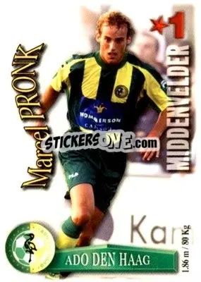 Sticker Marcel Pronk - All Stars Eredivisie 2003-2004 - Magicboxint