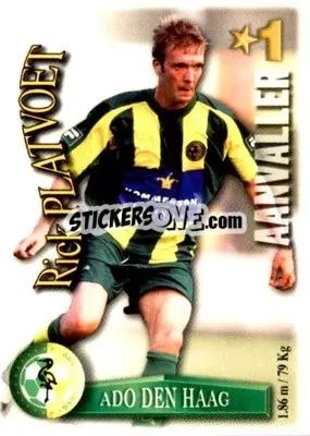 Sticker Rick Platvoet - All Stars Eredivisie 2003-2004 - Magicboxint