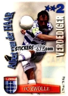 Sticker Albert van der Haar - All Stars Eredivisie 2003-2004 - Magicboxint