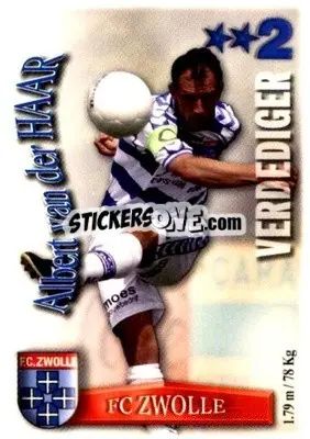 Sticker Albert van der Haar