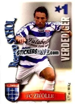 Sticker Remco Schol - All Stars Eredivisie 2003-2004 - Magicboxint