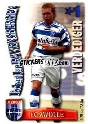 Sticker Robert Jan Ravensbergen - All Stars Eredivisie 2003-2004 - Magicboxint
