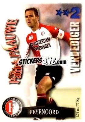 Sticker Patrick Paauwe - All Stars Eredivisie 2003-2004 - Magicboxint