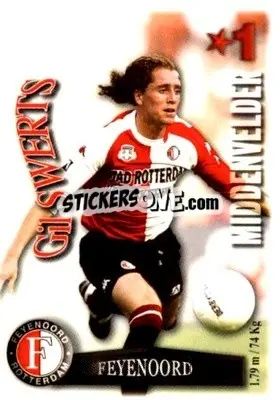 Sticker Gill Swerts - All Stars Eredivisie 2003-2004 - Magicboxint
