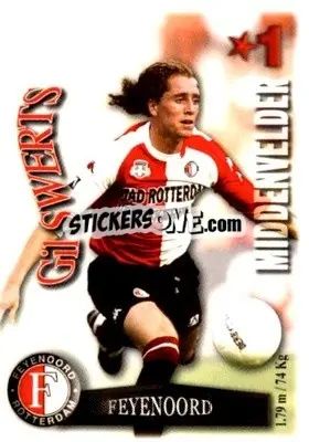 Sticker Gill Swerts - All Stars Eredivisie 2003-2004 n. 174 - Magicboxint