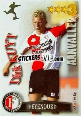 Sticker Dirk Kuyt - All Stars Eredivisie 2003-2004 - Magicboxint