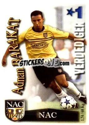 Sticker Adnan Barakat - All Stars Eredivisie 2003-2004 - Magicboxint