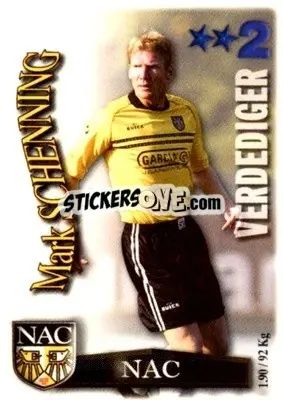 Sticker Mark Schenning - All Stars Eredivisie 2003-2004 - Magicboxint