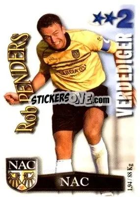 Sticker Rob Penders - All Stars Eredivisie 2003-2004 - Magicboxint