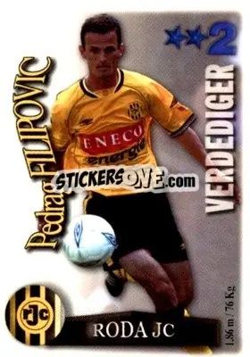 Sticker Pedrag Filipovic - All Stars Eredivisie 2003-2004 - Magicboxint