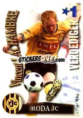 Sticker Vincent Lachambre - All Stars Eredivisie 2003-2004 - Magicboxint