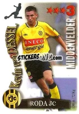 Sticker Kevin van Dessel - All Stars Eredivisie 2003-2004 - Magicboxint