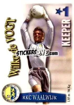 Cromo Wilko de Vogt - All Stars Eredivisie 2003-2004 - Magicboxint