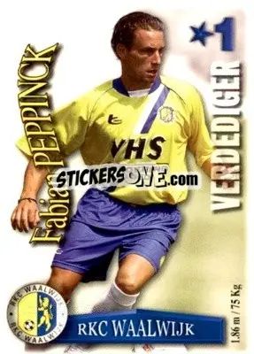 Sticker Fabian Peppinck