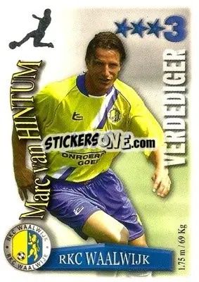 Sticker Marc van Hintum - All Stars Eredivisie 2003-2004 - Magicboxint
