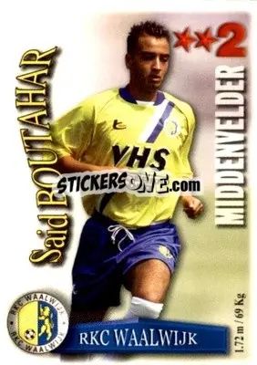 Sticker Said Boutahar - All Stars Eredivisie 2003-2004 - Magicboxint