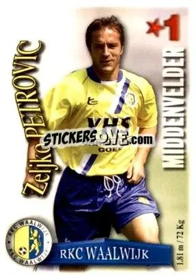 Sticker Zeljko Petrovic - All Stars Eredivisie 2003-2004 - Magicboxint