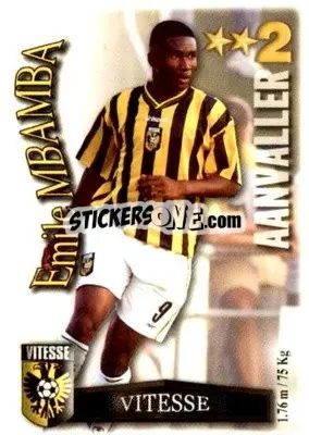 Sticker Emile Mbamba - All Stars Eredivisie 2003-2004 - Magicboxint