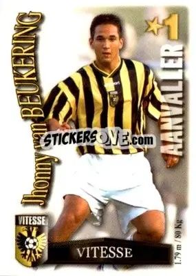 Sticker Jhonny van Beukering - All Stars Eredivisie 2003-2004 - Magicboxint