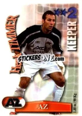 Sticker Henk Timmer - All Stars Eredivisie 2003-2004 - Magicboxint