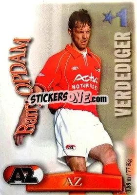 Sticker Barry Opdam - All Stars Eredivisie 2003-2004 - Magicboxint