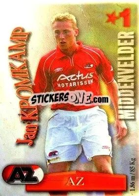 Sticker Jan Kromkamp - All Stars Eredivisie 2003-2004 - Magicboxint