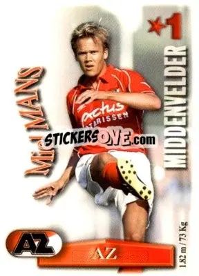 Sticker Miel Mans - All Stars Eredivisie 2003-2004 - Magicboxint