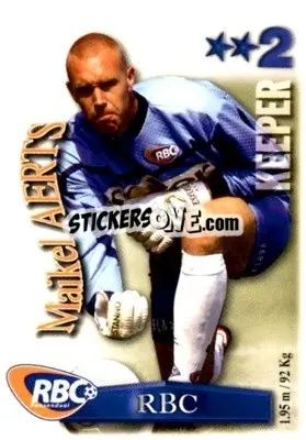 Sticker Maikel Aerts - All Stars Eredivisie 2003-2004 - Magicboxint