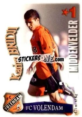 Sticker Karim Bridji - All Stars Eredivisie 2003-2004 - Magicboxint