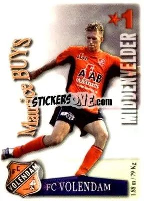 Cromo Maurice Buys - All Stars Eredivisie 2003-2004 - Magicboxint