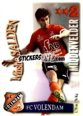 Sticker Misha Salden - All Stars Eredivisie 2003-2004 - Magicboxint