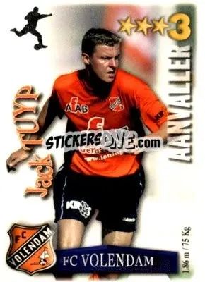 Sticker Jack Tuyp - All Stars Eredivisie 2003-2004 - Magicboxint