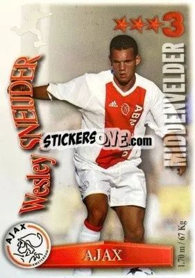 Sticker Wesley Sneijder - All Stars Eredivisie 2003-2004 n. 314 - Magicboxint