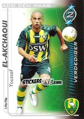 Sticker Youssef El-Akchaoui - All Stars Eredivisie 2005-2006 - Magicboxint