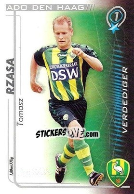 Sticker Tomasz Rzasa - All Stars Eredivisie 2005-2006 - Magicboxint