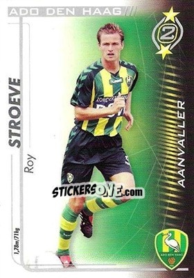 Cromo Roy Stroeve - All Stars Eredivisie 2005-2006 - Magicboxint