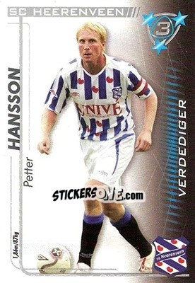 Sticker Petter Hansson