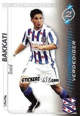 Sticker Said Bakkati - All Stars Eredivisie 2005-2006 n. 23 - Magicboxint