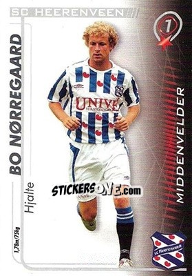 Sticker Hjalte Bo Norregaard - All Stars Eredivisie 2005-2006 - Magicboxint