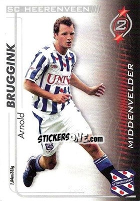 Cromo Arnold Bruggink - All Stars Eredivisie 2005-2006 - Magicboxint