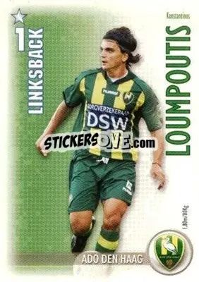 Sticker Kostantinos Loumpoutis - All Stars Eredivisie 2006-2007 - Magicboxint