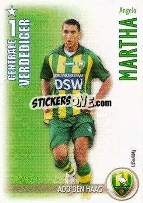 Cromo Angelo Martha - All Stars Eredivisie 2006-2007 - Magicboxint