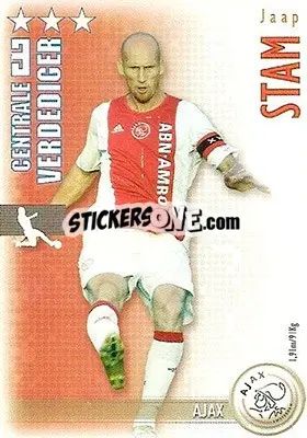 Sticker Jaap Stam - All Stars Eredivisie 2006-2007 - Magicboxint
