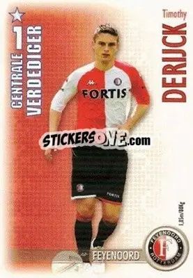 Sticker Timothy Derijck - All Stars Eredivisie 2006-2007 - Magicboxint