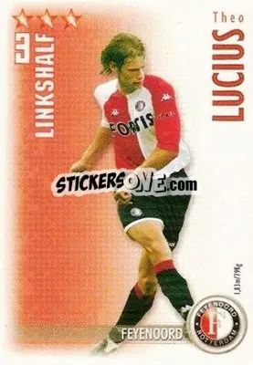 Cromo Theo Lucius - All Stars Eredivisie 2006-2007 - Magicboxint