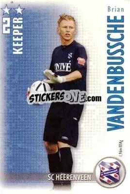 Cromo Brian Vandenbussche - All Stars Eredivisie 2006-2007 - Magicboxint