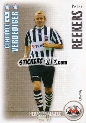Cromo Peter Reekers - All Stars Eredivisie 2006-2007 - Magicboxint
