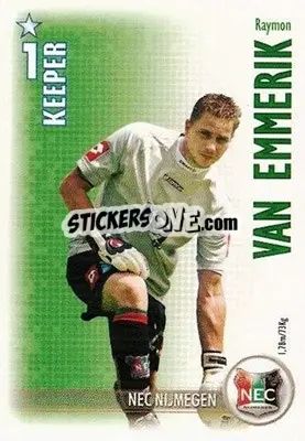 Sticker Raymon Van Emmerik - All Stars Eredivisie 2006-2007 - Magicboxint