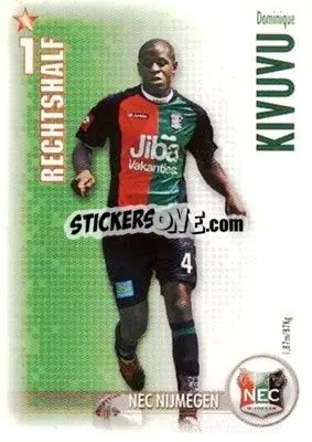 Sticker Dominique Kivuvu - All Stars Eredivisie 2006-2007 - Magicboxint